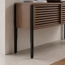 PATA BAKER PARA MUEBLE DE BAÑO 810MM ALUMINIO - MOD. G126