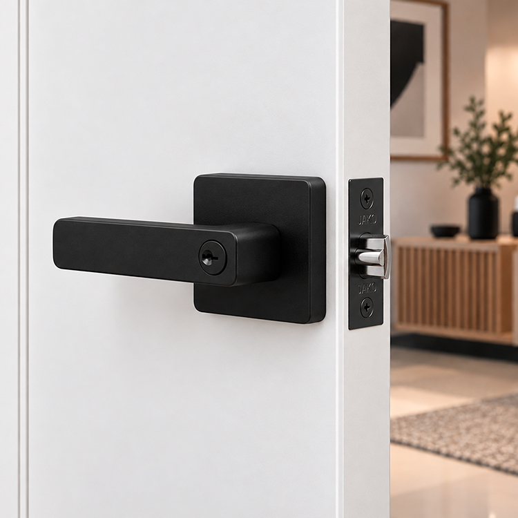 CERRADURA LISABON HEAVY DUTY NEGRO ENTR/REC - MOD. 2586ET