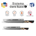 CORREDERA CIERRE SUAVE 6D 45 MM C/CARGA 40Kg - MOD. TS01