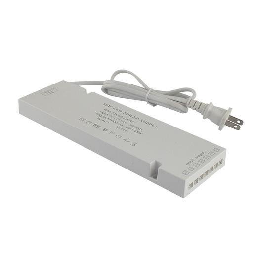 FUENTE DE ALIMENTACIÓN (18W, 24W, 36W, 60W) CON ADAPTADOR-DC PARA LUZ LED