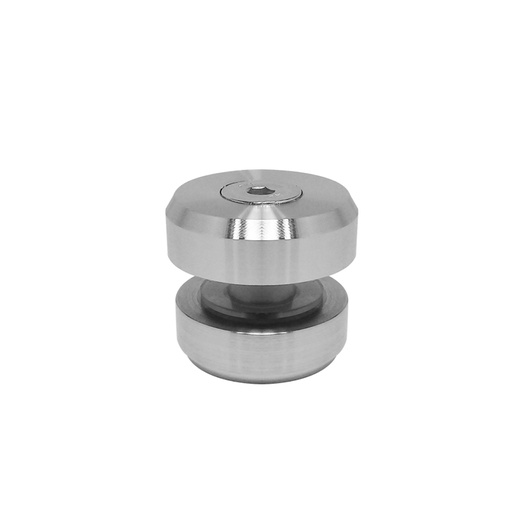 [PT-000078] SEPARADOR DE CRISTAL 12mm - Ø37mm - ACERO INOXIDABLE - MOD. PT-000078