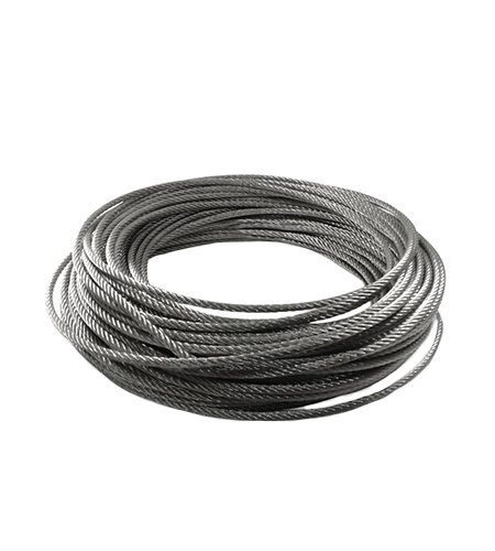 CABLE DE ACERO INOXIDABLE (Ø2mm, 4mm, 6mm) (METRO)